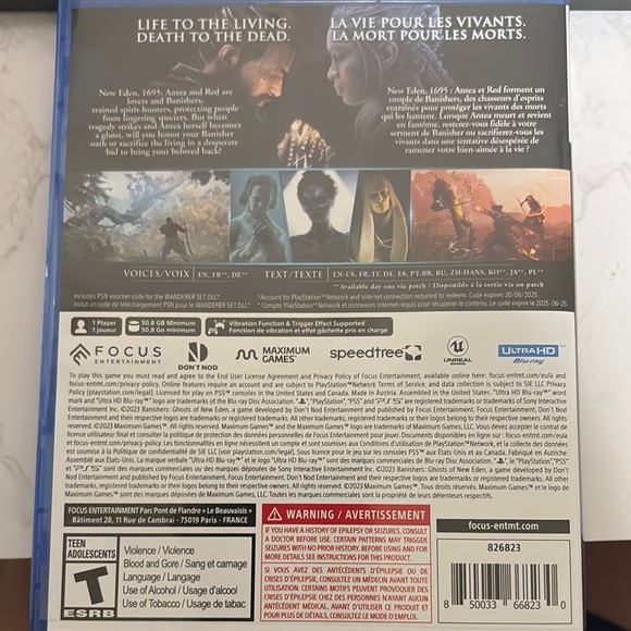 Banishers: Ghosts of New Eden for PS5 -Only one owner - Picture 3 of 3